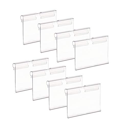 Preisschild Kunststoff transparent, 52xh26mm