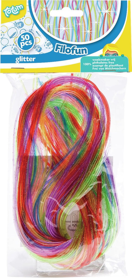 Totum Filofun Glitzer, 80 cm, 50 Stück.