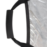 Studioking Grip Refrector Silber Weiß CRGSW60 60 cm