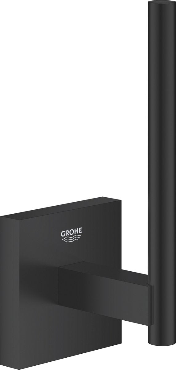 Grohe Quickfix Start Cube Ersatz-Toilettenpapierhalter – mattschwarz