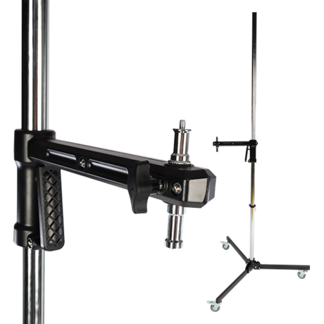 Studioking Heavy Duty Lampstative auf Rädern FPT-3604 220 cm