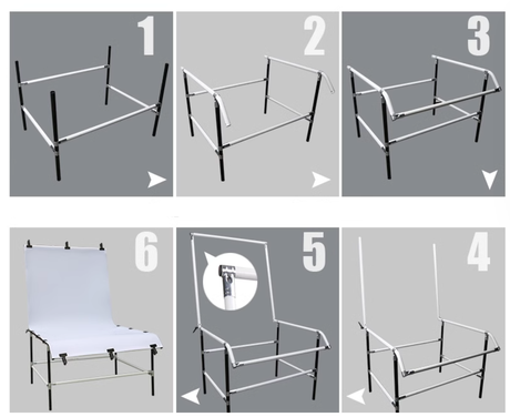 Studioking Aufnahmetisch fst-13240 130x240 cm