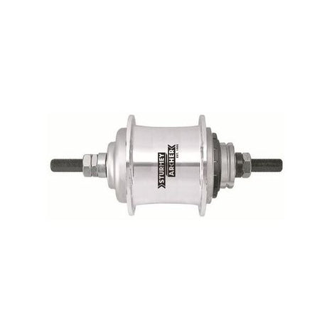 Gear Hub Sturmey Archer S -rf3 3 Geschwindigkeit Vrijloop - 36 Löcher - Silber