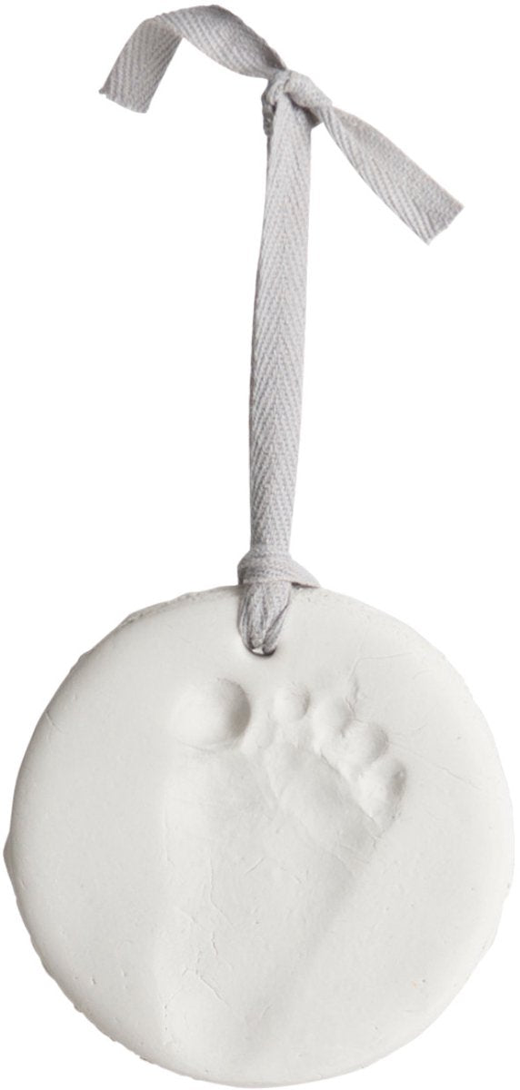 Bambam hanger hand- en voetprint van klei