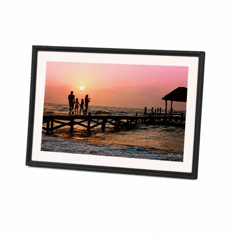 Benel Frameo digitaler Fotorahmen HF-109t schwarz 10,1 Zoll mit Frameglow