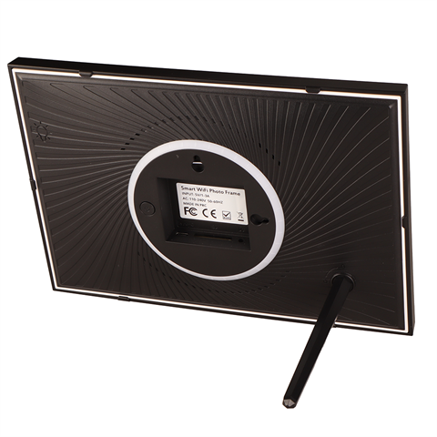 Benel Frameo digitaler Fotorahmen HF-109t schwarz 10,1 Zoll mit Frameglow