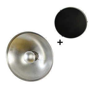 Studioking Beauty Dish Silber sk-bd420 42 cm mit Wabe