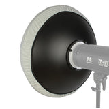 StudioKing Beauty Dish Weiß SK-BD550W 55 cm mit Wabe