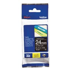 Etikettenband Brother TZE355 24mmx8m weiß schwarz