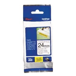 Extra Klebeband Brother tzes251 24mmx8m schwarz und weiß