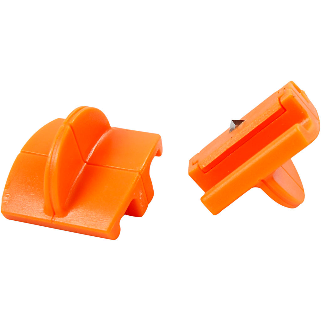Fiskars Triple-Track-Messer, 2 Stück 1 Box