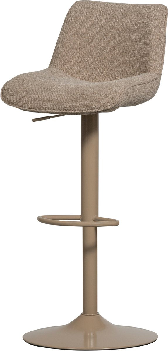 Woood Marten höhenverstellbarer Barstuhl – Sand – 110 x 45 x 50