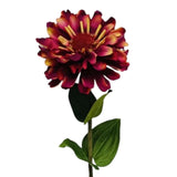 Mansion Atmosphäre Kunstblume Zinnie Lila 58cm