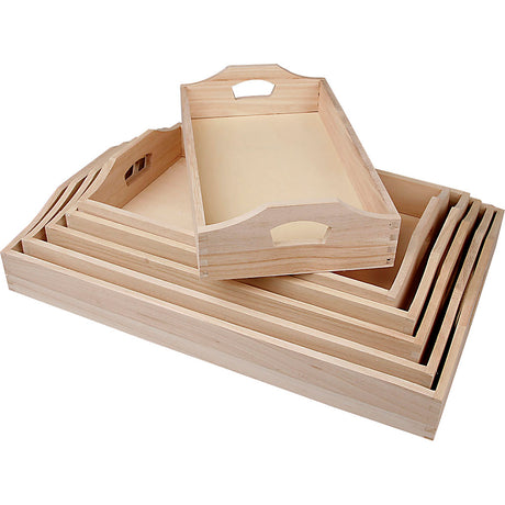 Kreativunternehmen https: www.cchobby.nl Trays-h-5-cm-l-29-32-35-38-41-44-cm-w-16-5-19-22-25-27-30-cm-6-piece-1-set
