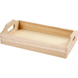 Creativ Company Tablett, Maße 30x17x5 cm, 1 Stück