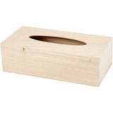 Creativ Company Taschentuchbox, Maße 27x14x8 cm, 1 Stück