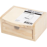 Creativ Company Schubladentisch, Maße 12x10x6,5 cm, 1 Stück