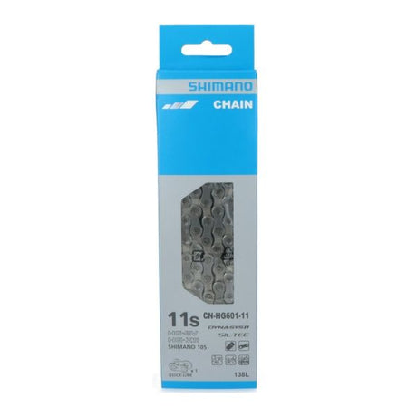 Shimano-Kette 11-Gang HG601 105 Race MTB E-Bike mit Schnellverbindung – 138 Glieder