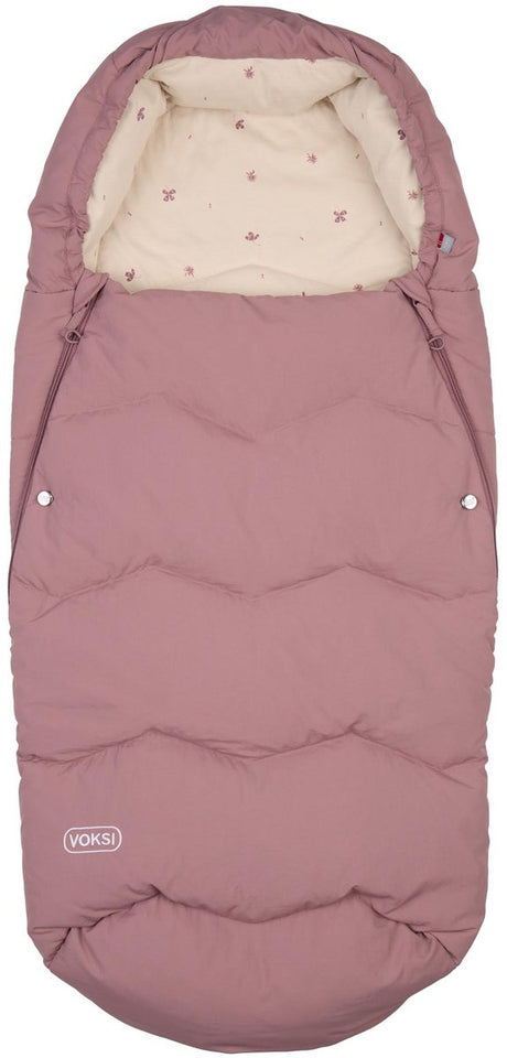 Voksi Fußsack Explorer – Fußsack – Buggy-Fußsack – Kinderwagen-Fußsack – Daunen- und Woll-Fußsack – Traubenklee
