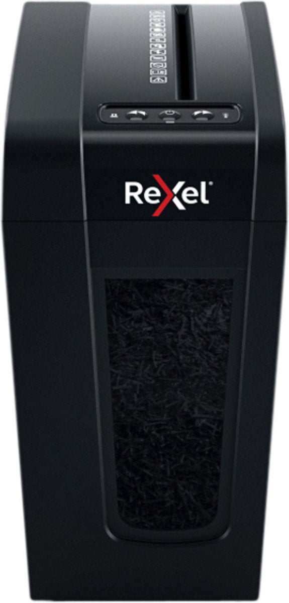 Rexel Secure X8-SL Flüsterleiser Aktenvernichter – P4 Mikro-Aktenvernichter – bis zu 8 Blatt – 14 l – Schwarz