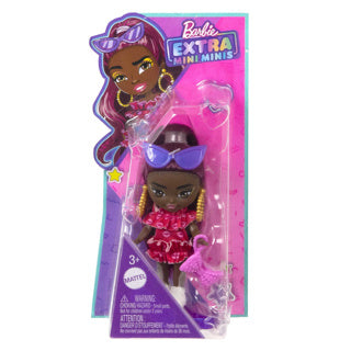 Barbie Extra Minis Puppe mit Zubehör sortiert | 4 Stück