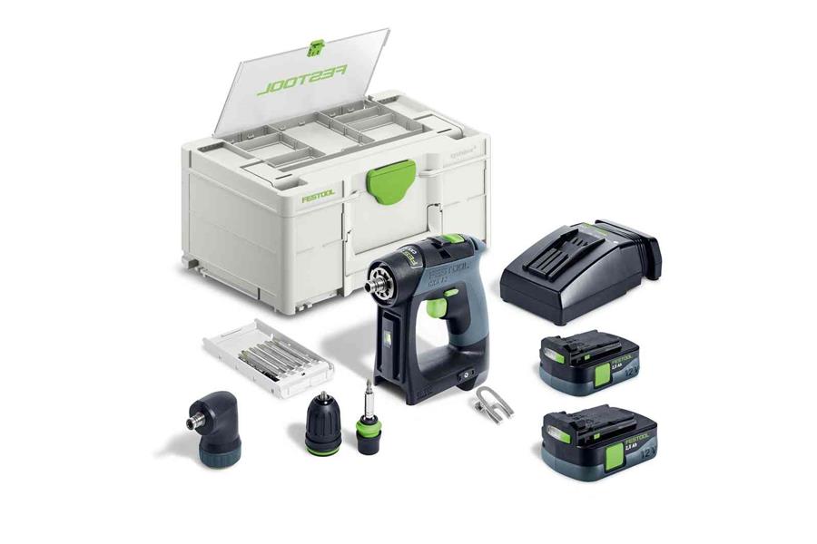 Festool Akku-Bohrschrauber CXS 12 2,5 Set – 576865