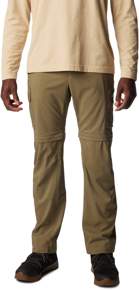 Columbia Silver Ridge™ Utility Convertible Pant Herren Outdoorhose – Steingrün