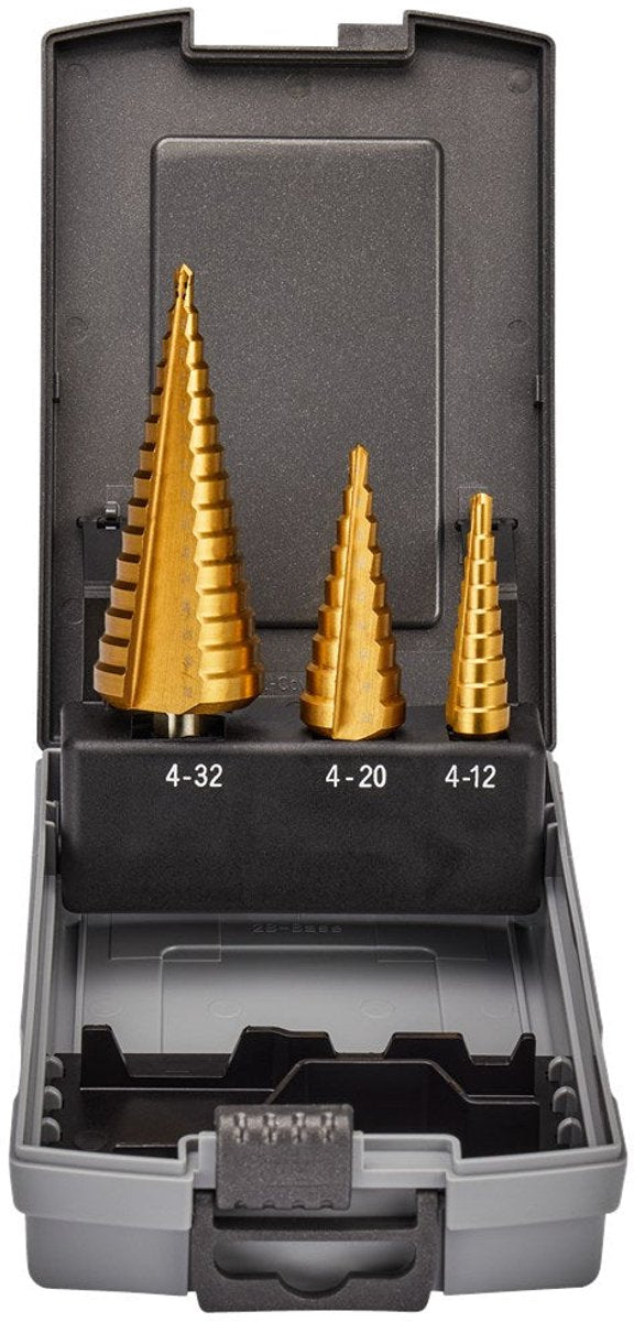Makita Stufenbohrer-Set HSS 3-teilig – D-46573