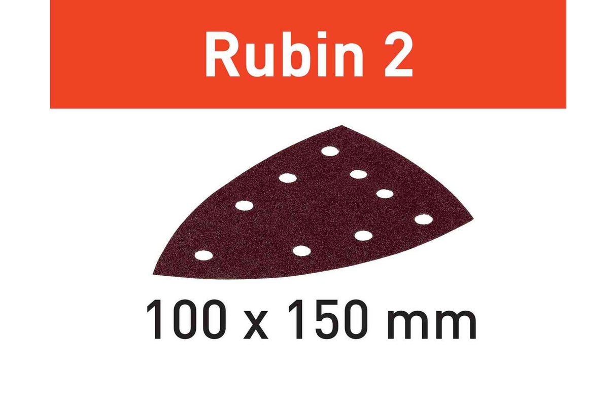 Festool Zubehör Schleifpapier STF Delta 9 P220 RU2 50 Rubin 2 – 577578
