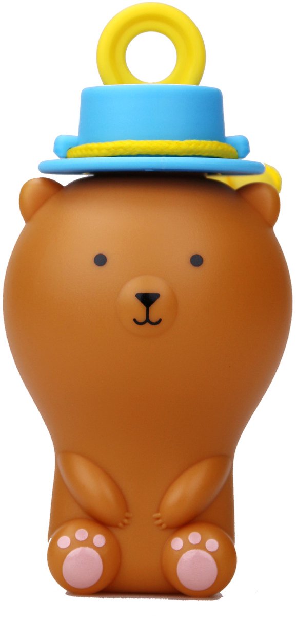 Uncle bubble - bubble blower - fun anti-spill pals - brown bear