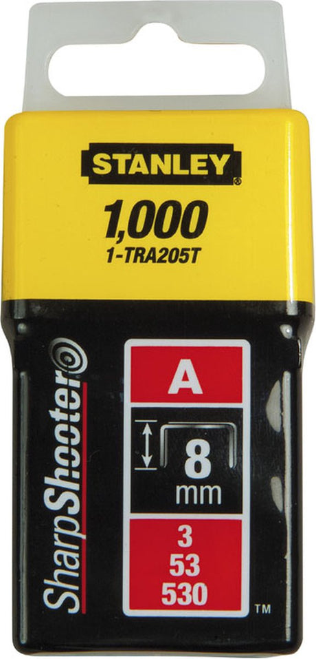 Stanley Heftklammern 14 mm Typ A – 1000 Stück