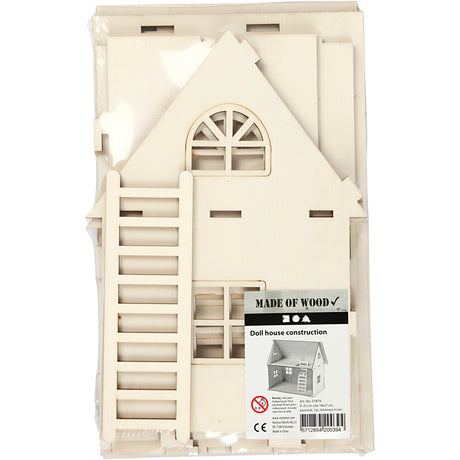 Kreativfirma DIY Holz Poppenhuis