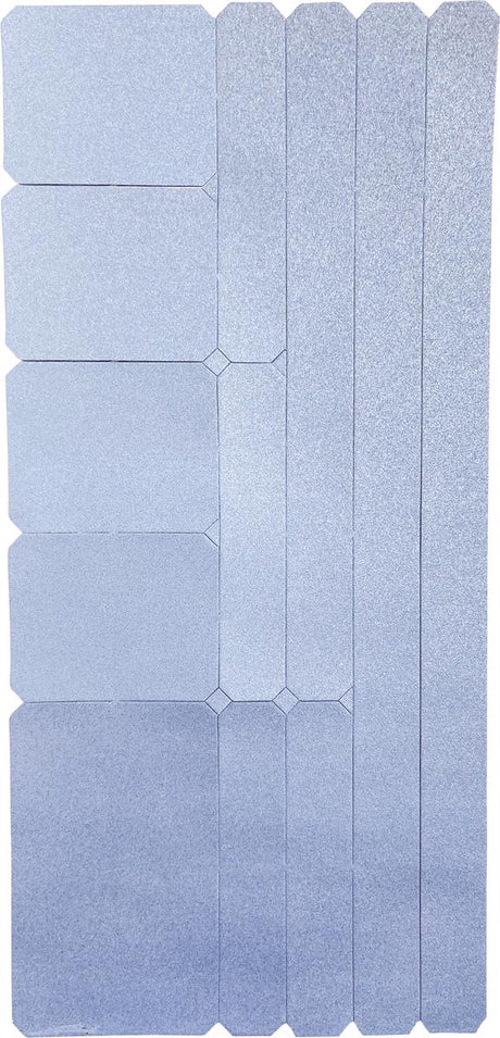 Wowow reflektierendes Aufkleberset silber