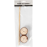 Creativ Company Holzständer, H: 3 cm, T 5 cm, 2 Set 1 Box