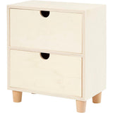 Creativ Company Kommode, H: 23 cm, T: 11,5 cm, B: 20 cm, 1 Stück