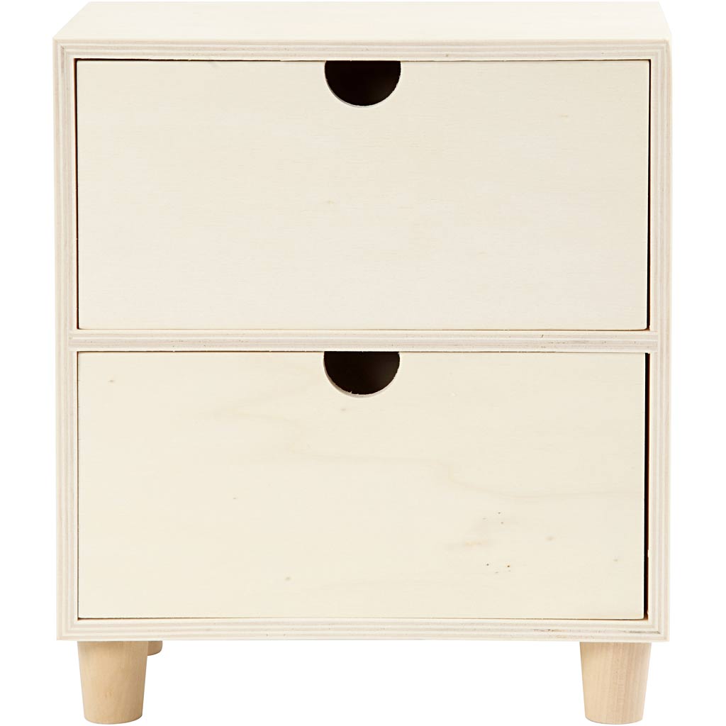 Creativ Company Kommode, H: 23 cm, T: 11,5 cm, B: 20 cm, 1 Stück