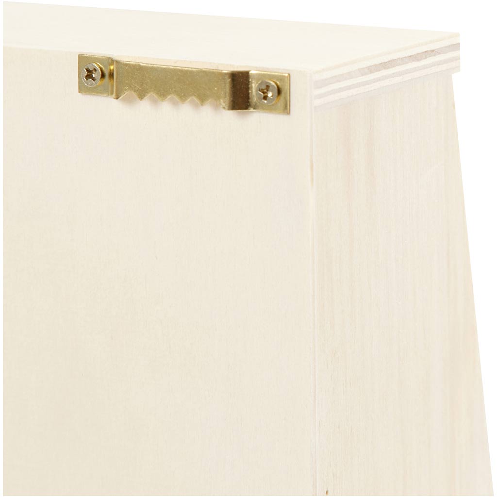 Creativ Company Schlüsselschrank, H: 28,5 cm, T: 5-8 cm, B: 22 cm, 1 Stück