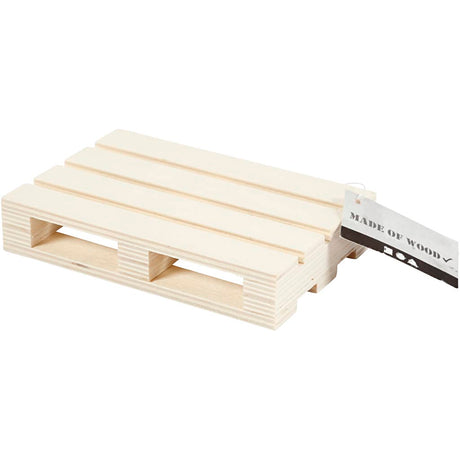 Creativ Company Wooden Mini Pallet, 1.