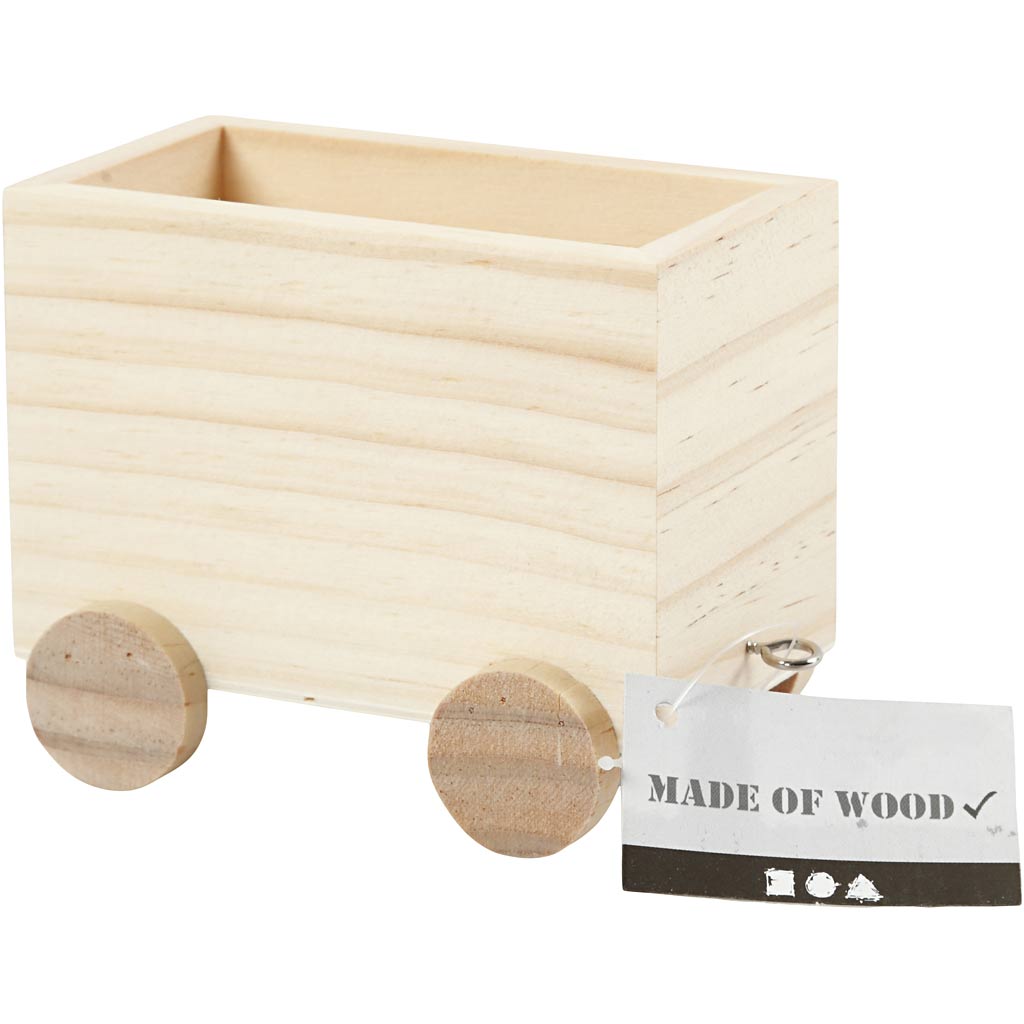 Kreativunternehmen https: www.cchobby.nl Eisenbahnwaggon-h-8-cm-l-9-5-cm-w-6-5-cm-1-teilig