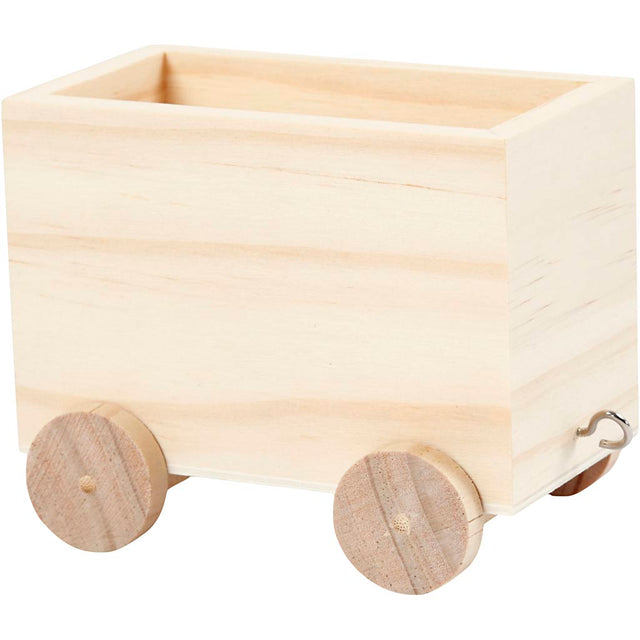 Kreativunternehmen https: www.cchobby.nl Eisenbahnwaggon-h-8-cm-l-9-5-cm-w-6-5-cm-1-teilig
