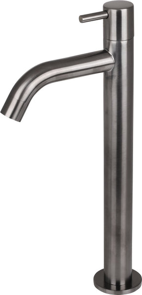 Differnz Waschtischarmatur – Kaltwasserhahn – hoch – 28,5 x 11,5 cm – Gun Metal