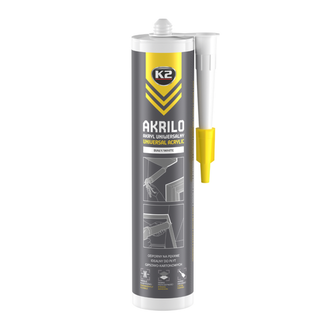 K2 acrylwit 300ml akrill