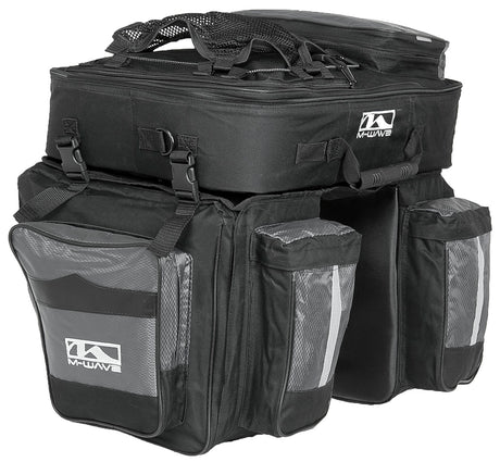 M-Wave Fahrradtasche Amsterdam dreifach