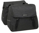 NEWLOXS Neuer Doppelfahrradbeutel Alba Black 42l