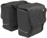 Der Nova Double - Double Bicycle Bag, Wasser -Repellent, schwarz