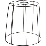 Creativ Company Lampenschirm, H: 20 cm, T 15,5-20 cm, schwarz, 1 Stück