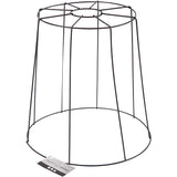 Creativ Company Lampenschirm, H: 20 cm, T 15,5-20 cm, schwarz, 1 Stück
