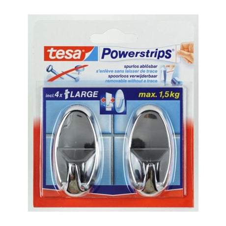 Tesa Haken l Chrom glänzend