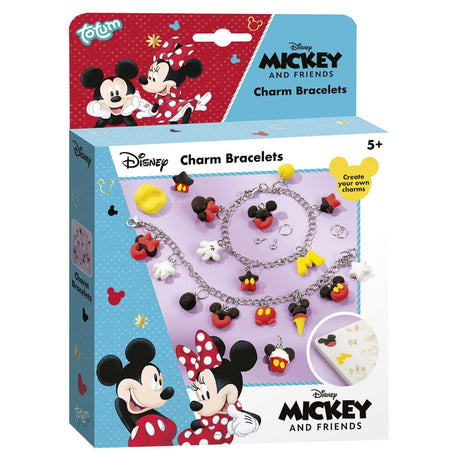 Intro Totum Disney Mickey und Minnie Mouse Charm-Armbänder ergeben 2 Teile