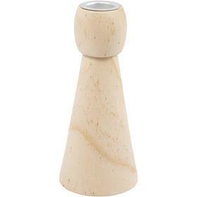 Creativ Company Kerzenhalter, H: 14,5 cm, T 6,5 cm, 1 Stück